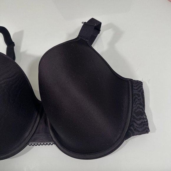 NEW $78 Chantelle [ 38DD ] C‎ Jolie Comfort Convertible T-Shirt Bra Black #5773 - Picture 7 of 11